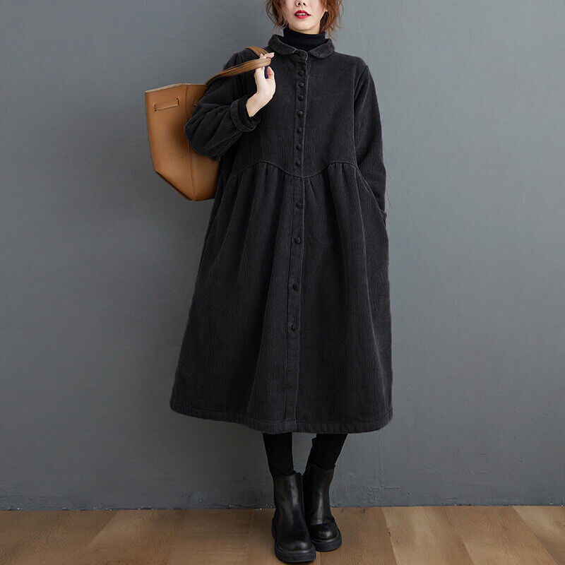 Women's Corduroy Coat — View 1