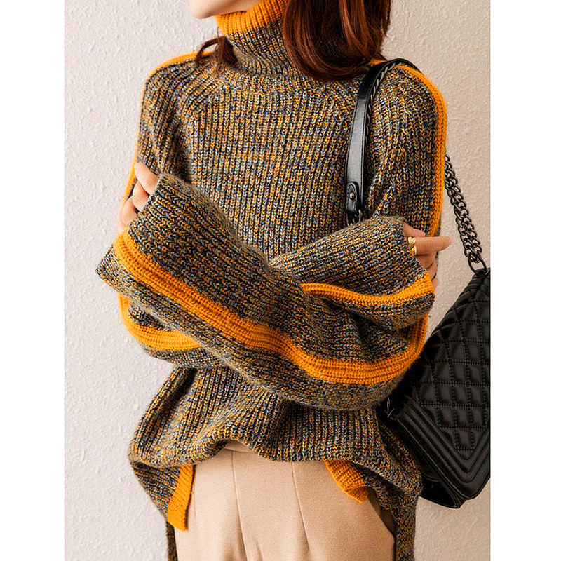 Women's Turtleneck Sweater — View 5