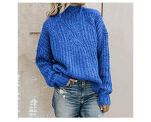 Women's Oversized Turtleneck Sweater — View 5
