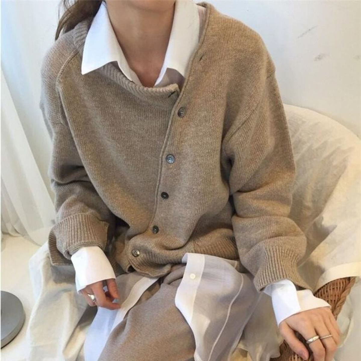 Women's Button Detail Jacket — View 2