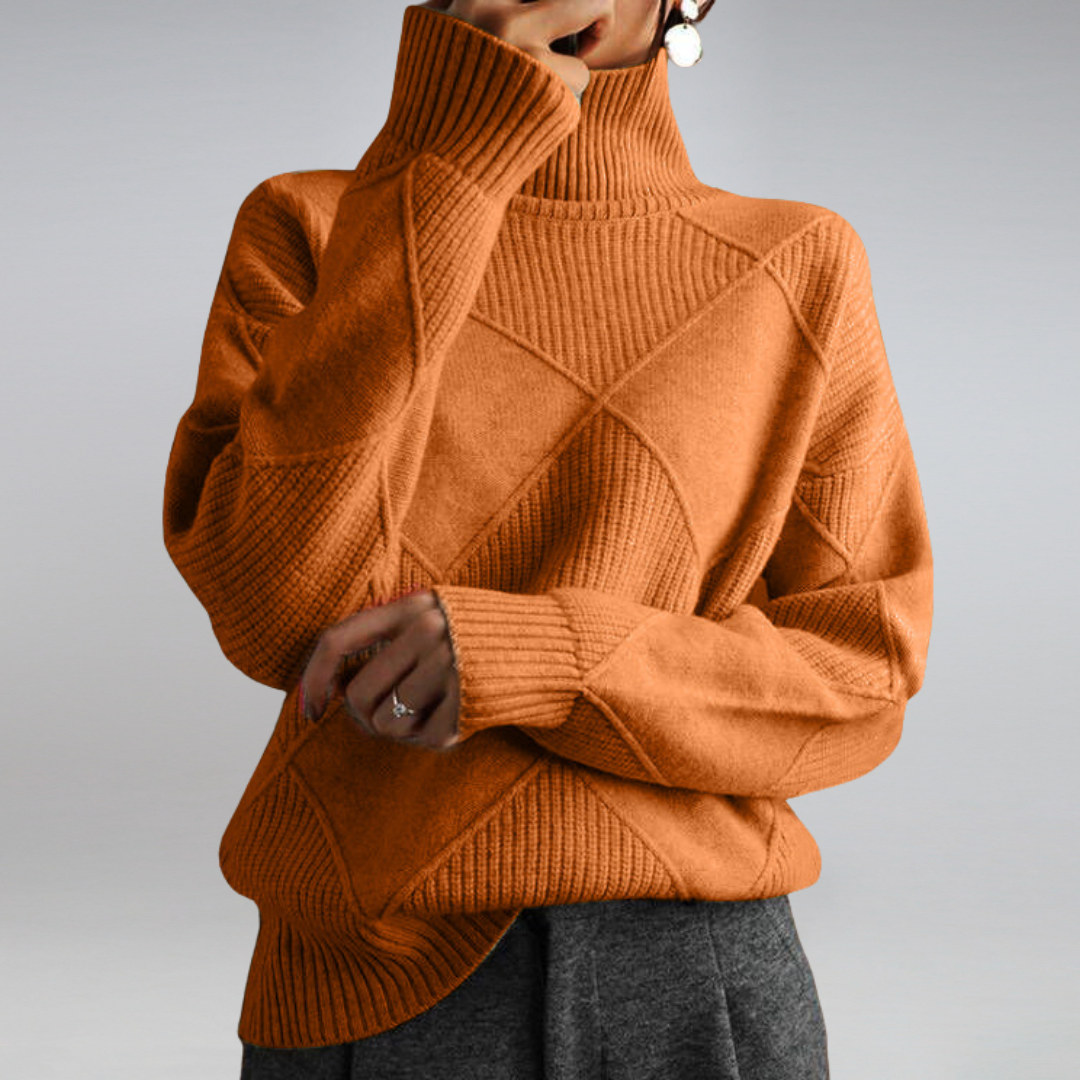 Women's Turtleneck Sweater — View 10
