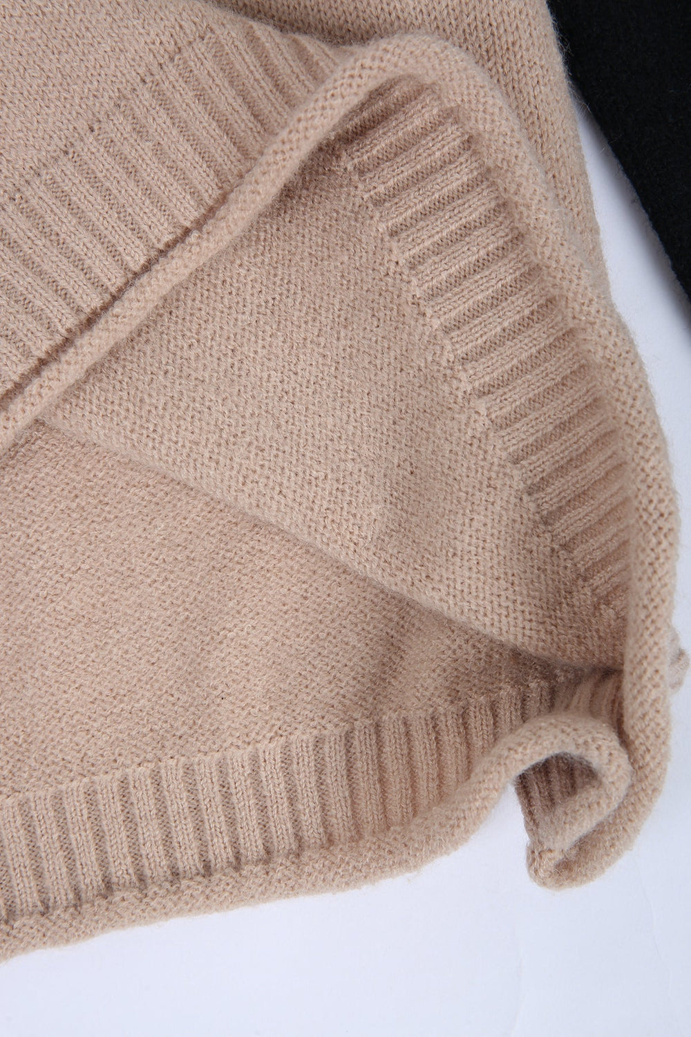 Women's Colorblock Turtleneck Sweater — View 8