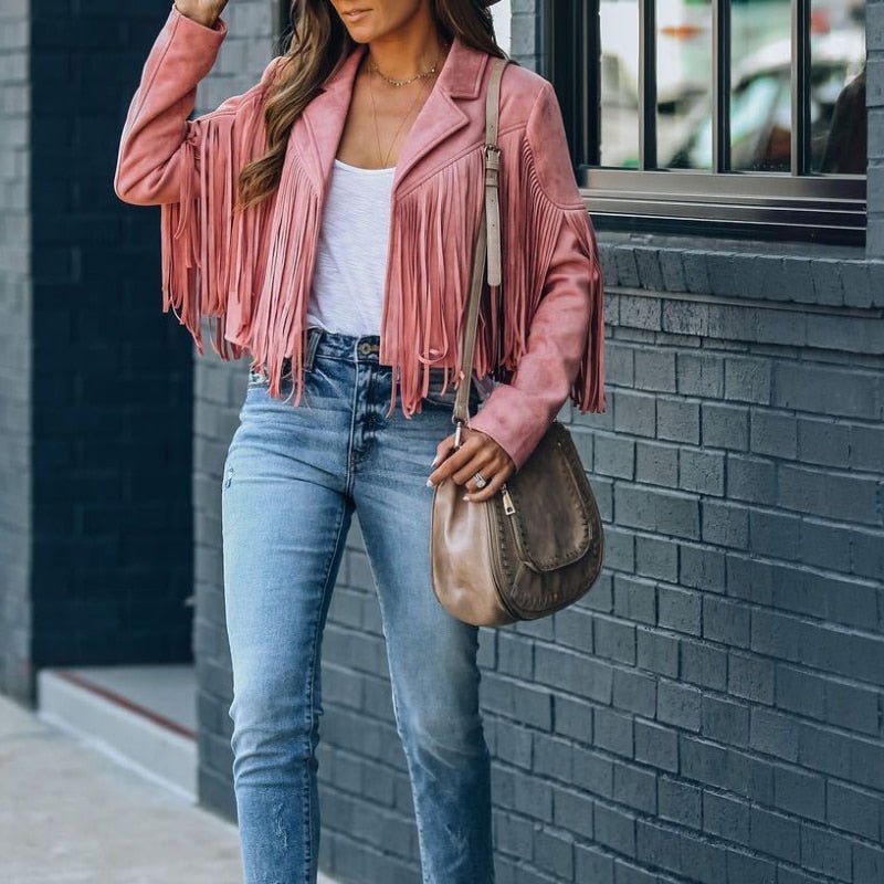Women's Suede Look Jacket — View 14