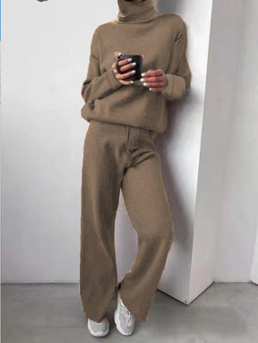 Women's Long Sleeve Knit Set — View 9