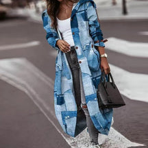 Women's Double Breasted Trench Coat — View 10