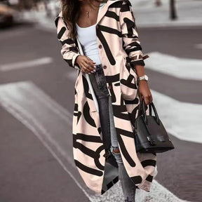 Women's Double Breasted Trench Coat — View 11