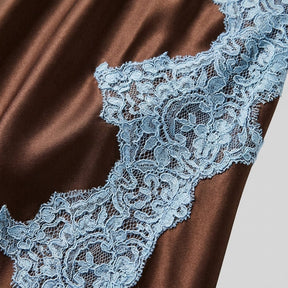Women's Satin & Lace Wedding Guest Dress | Tracy