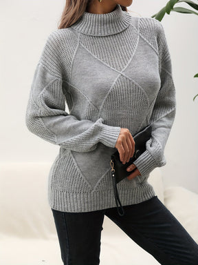 Women's Turtleneck Sweater — View 4