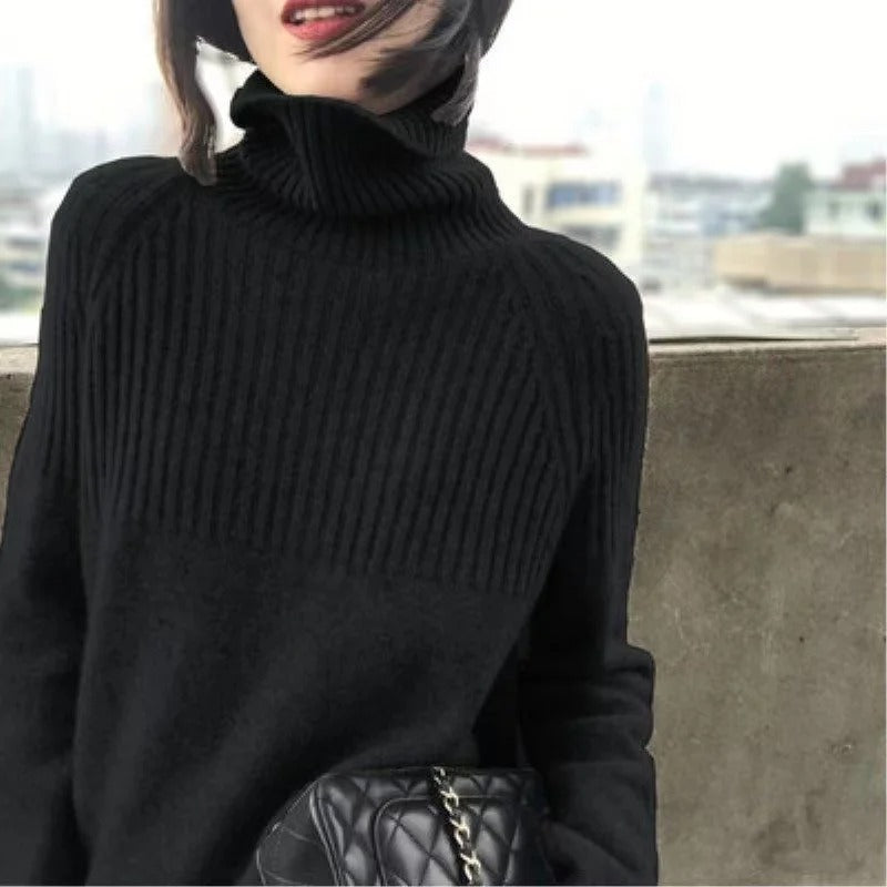 Women's Turtleneck Sweater — View 2