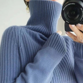 Women's Turtleneck Sweater — View 7