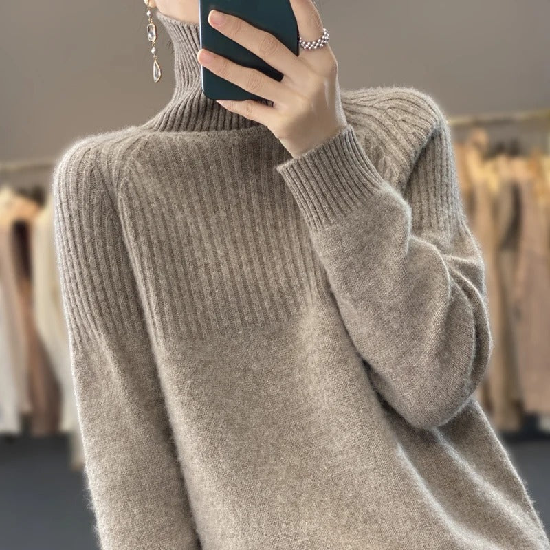 Women's Turtleneck Sweater — View 1