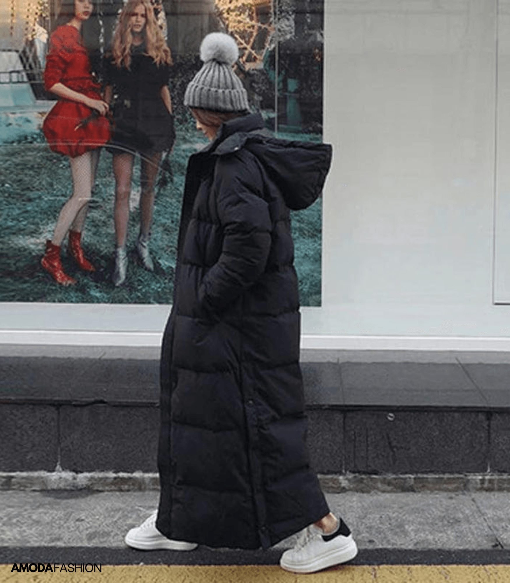 Women's Oversized Parka Coat — View 2