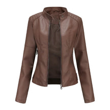 Women's Faux Leather Jacket — View 5