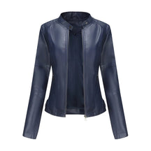 Women's Faux Leather Jacket — View 10