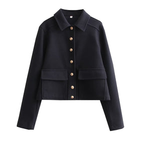 Women's Wool Short Jacket — View 2