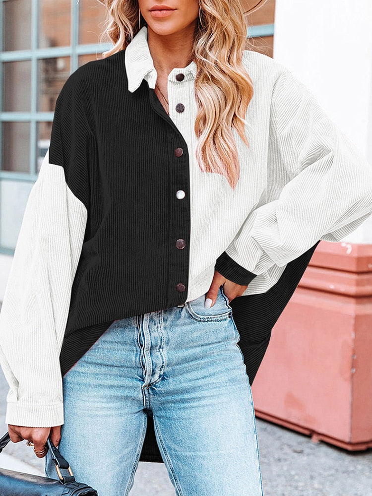 Women's Corduroy Ribbed Jacket — View 1