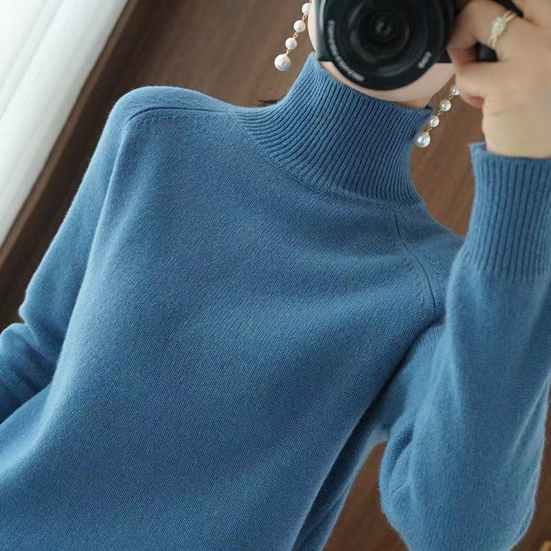 Women's Turtleneck Sweater — View 8