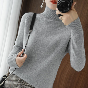 Women's Turtleneck Sweater — View 9
