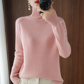 Women's Turtleneck Sweater — View 3