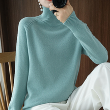 Women's Turtleneck Sweater — View 1