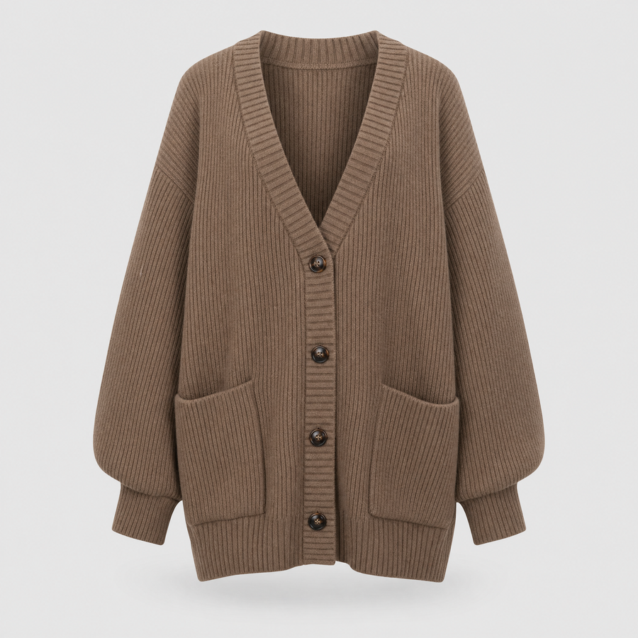 Women's Chunky Button-Front Cardigan | Wexford - Juana Fashion