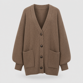 Women's Chunky Button-Front Cardigan | Wexford - Juana Fashion