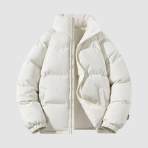 Women's Hooded Quilted Fleece Jacket | Charlotte in Brown - Juana Fashion