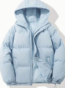 Women's Quilted Stand-Collar Jacket | Elfriede in Pink - Juana Fashion