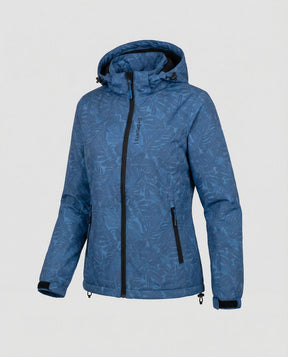 Women's Waterproof Hooded Jacket | Amelie in Purple - Juana Fashion