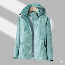 Women's Waterproof Hooded Jacket | Amelie in Black - Juana Fashion