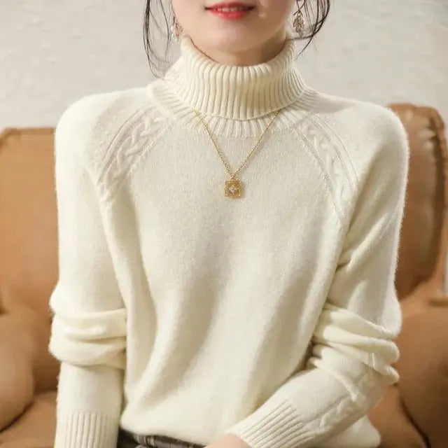 Women's Turtleneck Sweater — View 2