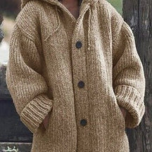 Women's Relaxed Fit Long Sleeve Cardigan — View 1