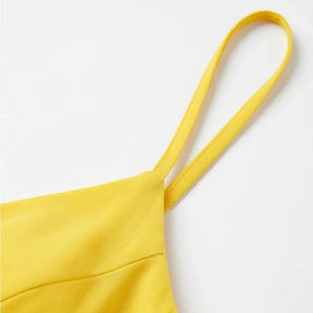 Women's Ruched Maxi Evening Dress with Slit & Open Back