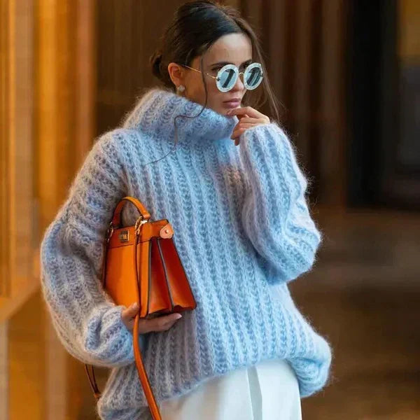 Women's Turtleneck Sweater — View 1