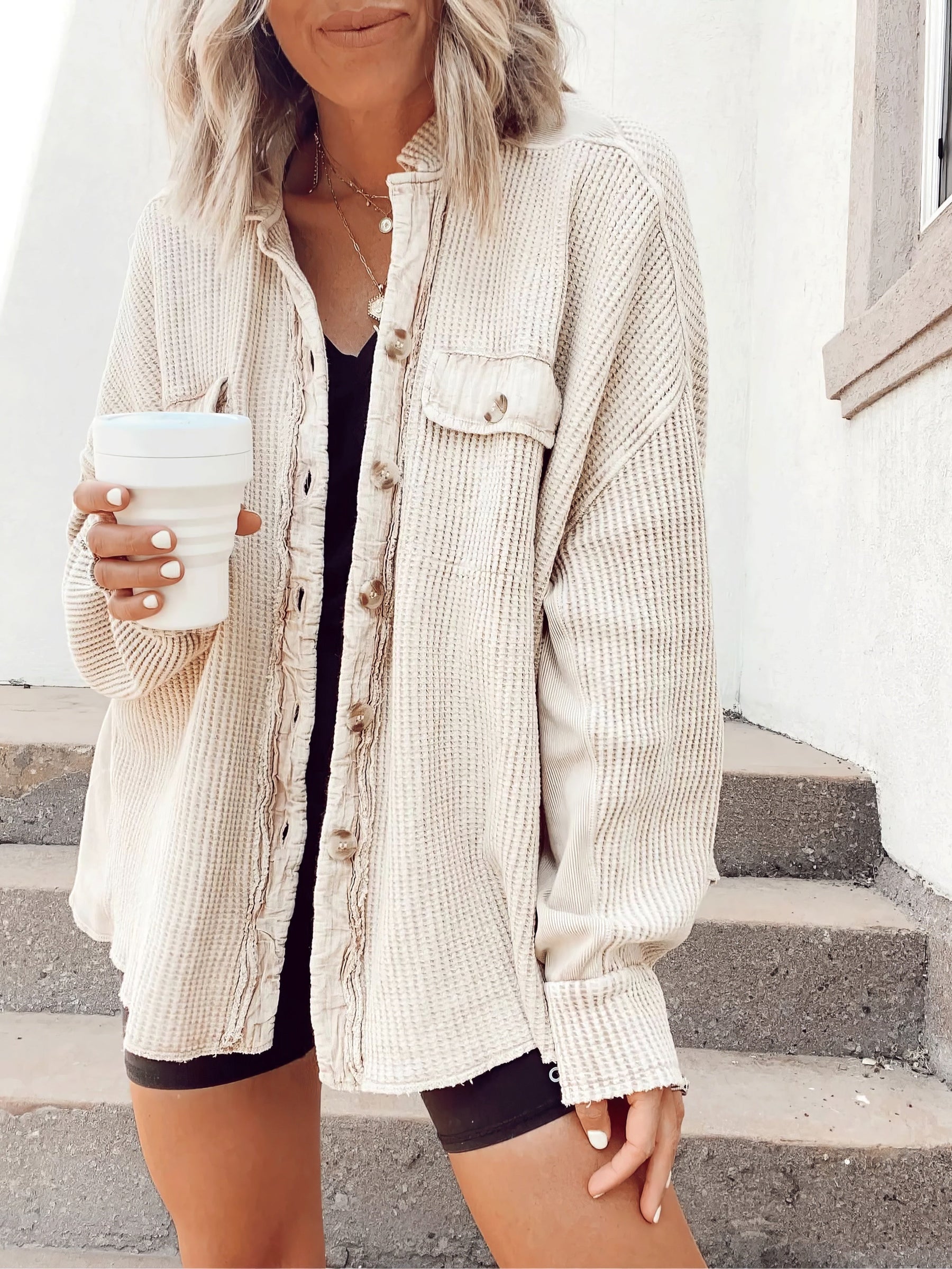 Women's Long Sleeve Jacket — View 1